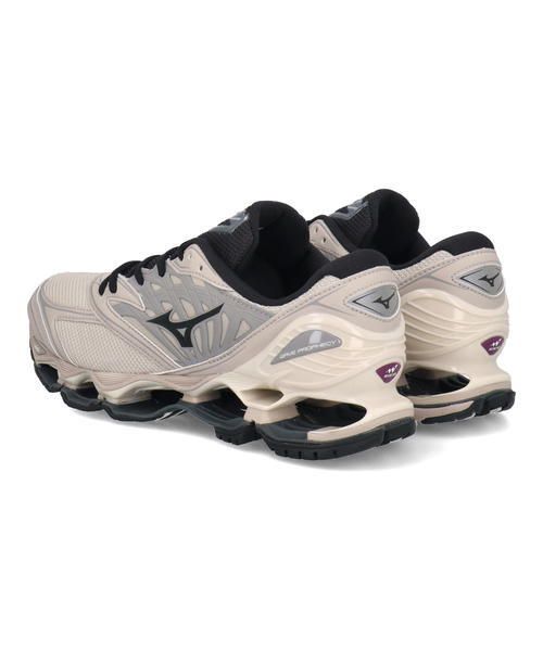 mizuno ミズノ WAVE PROPHECY LS メンズスニーカー(ウエーブプロフェシーエルエス) D1GA3337 03 ライトグレー/ブラック_1