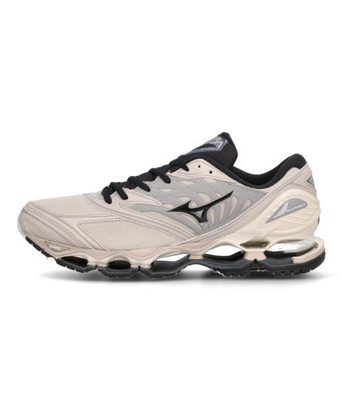 mizuno ミズノ WAVE PROPHECY LS メンズスニーカー(ウエーブプロフェシーエルエス) D1GA3337 03 ライトグレー/ブラック_2
