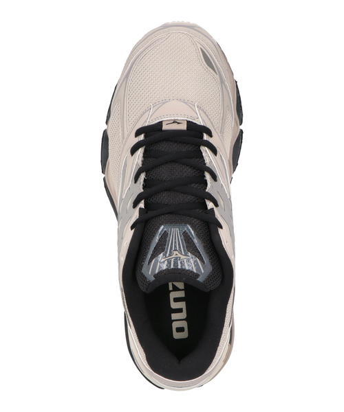mizuno ミズノ WAVE PROPHECY LS メンズスニーカー(ウエーブプロフェシーエルエス) D1GA3337 03 ライトグレー/ブラック_4