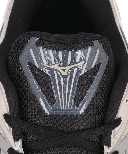 mizuno ミズノ WAVE PROPHECY LS メンズスニーカー(ウエーブプロフェシーエルエス) D1GA3337 03 ライトグレー/ブラック_6