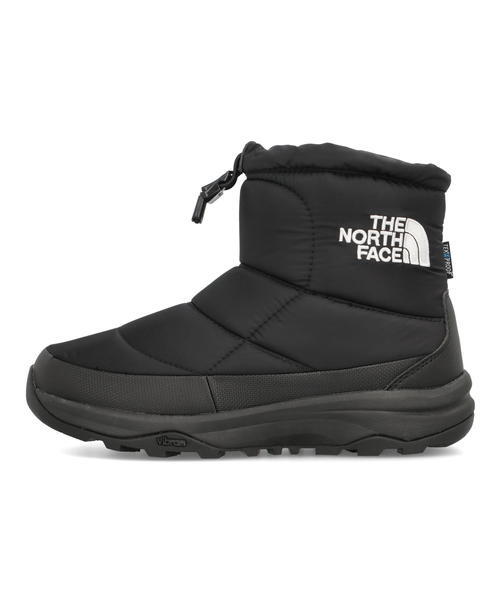 THE NORTH FACE ザ・ノースフェイス NUPTSE BOOTIE WP LOGO SHORT ARCTIC GRIP 防水透湿 保温 ガラス繊維配合ソール メンズブーツ(ヌプシブーティWPロゴショートアークティックグリップ) NF52485 KW ブラック/ホワイト_2
