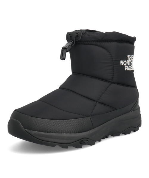 THE NORTH FACE ザ・ノースフェイス NUPTSE BOOTIE WP LOGO SHORT ARCTIC GRIP 防水透湿 保温 ガラス繊維配合ソール メンズブーツ(ヌプシブーティWPロゴショートアークティックグリップ) NF52485 KW ブラック/ホワイト_9