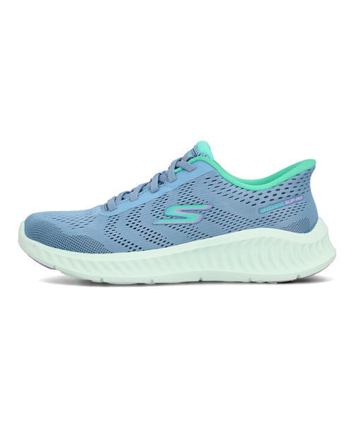 SKECHERS スケッチャーズ SLIP-INS スリップインズ GO WALK NOW-KHLOE【軽量】レディーススニーカー(ゴーウォークナウクロエ) 125643 BLGR ブルー/グリーン_2