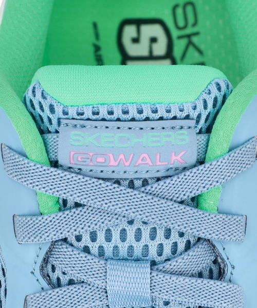 SKECHERS スケッチャーズ SLIP-INS スリップインズ GO WALK NOW-KHLOE【軽量】レディーススニーカー(ゴーウォークナウクロエ) 125643 BLGR ブルー/グリーン_6