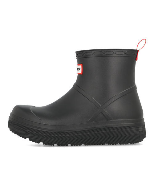 HUNTER ハンター UNISEX PLAY MOLDED BOOTS レディースレインブーツ 完全防水 厚底(ユニセックスプレイモールデットブーツ) UFS7105PVC BLK ブラック_2