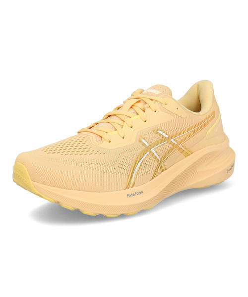 ASICS アシックス GT-1000 13【軽量】メンズスニーカー ランニングシューズ 1011B858 801 ライトオレンジ/フェイデッドイエロー