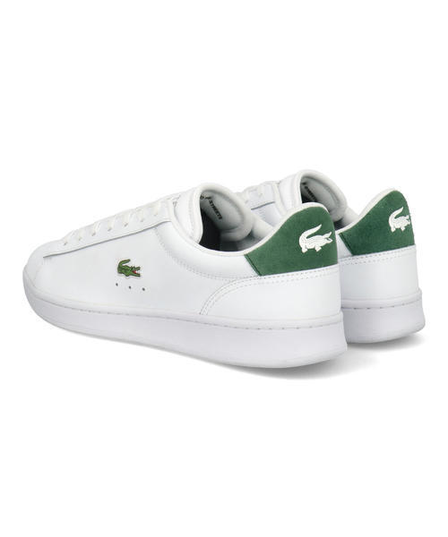 LACOSTE ラコステ CARNABY SET 224 1 SMA メンズレザースニーカー(カーナビーセット2241SMA) 48SMA0011 1R5 ホワイト/ダークグリーン_1
