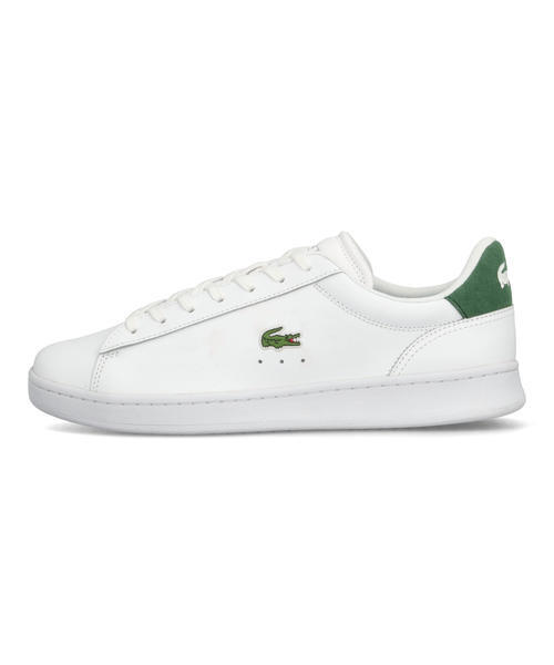 LACOSTE ラコステ CARNABY SET 224 1 SMA メンズレザースニーカー(カーナビーセット2241SMA) 48SMA0011 1R5 ホワイト/ダークグリーン_2