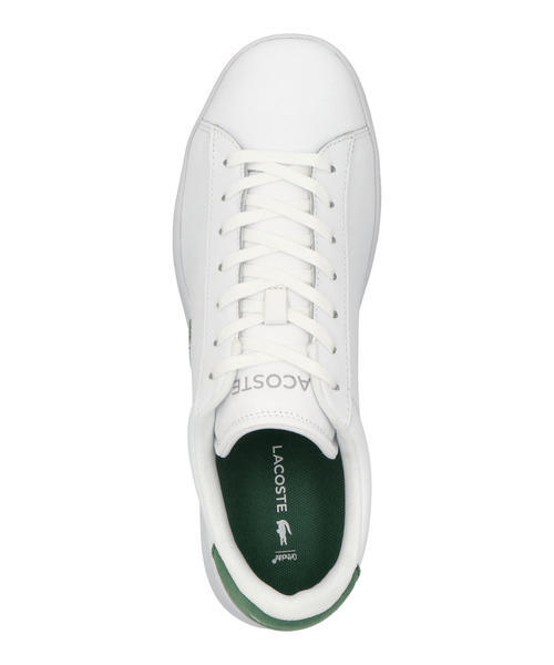LACOSTE ラコステ CARNABY SET 224 1 SMA メンズレザースニーカー(カーナビーセット2241SMA) 48SMA0011 1R5 ホワイト/ダークグリーン_4
