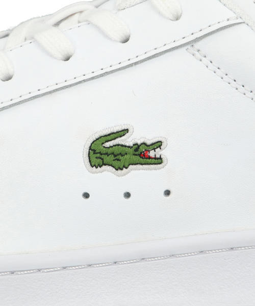 LACOSTE ラコステ CARNABY SET 224 1 SMA メンズレザースニーカー(カーナビーセット2241SMA) 48SMA0011 1R5 ホワイト/ダークグリーン_8