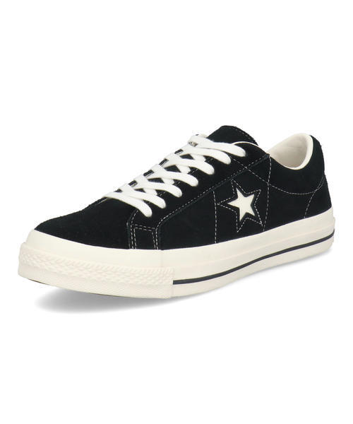 converse コンバース ONE STAR SUEDE【本革】メンズレザースニーカー(ワンスタースエード) 35200860 ブラック【メンズ】_7