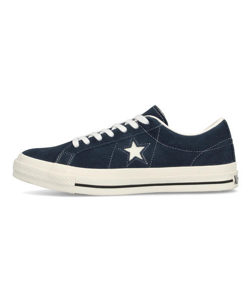 converse コンバース ONE STAR SUEDE【本革】レディースレザースニーカー(ワンスタースエード) 35200862 ネイビー【レディース】_2