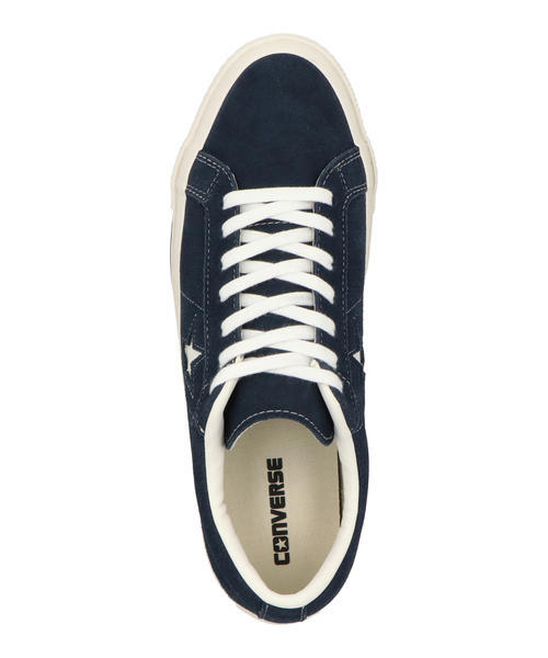 converse コンバース ONE STAR SUEDE【本革】レディースレザースニーカー(ワンスタースエード) 35200862 ネイビー【レディース】_4