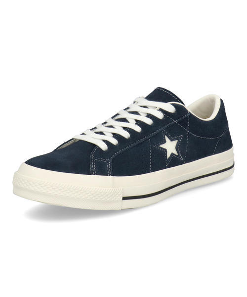 converse コンバース ONE STAR SUEDE【本革】レディースレザースニーカー(ワンスタースエード) 35200862 ネイビー【レディース】_7