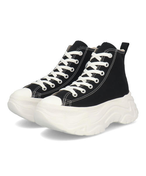 converse コンバース ALL STAR CITYHIKE HI レディーススニーカー ハイカット 厚底(オールスターシティハイクHI) 31314400 ブラック