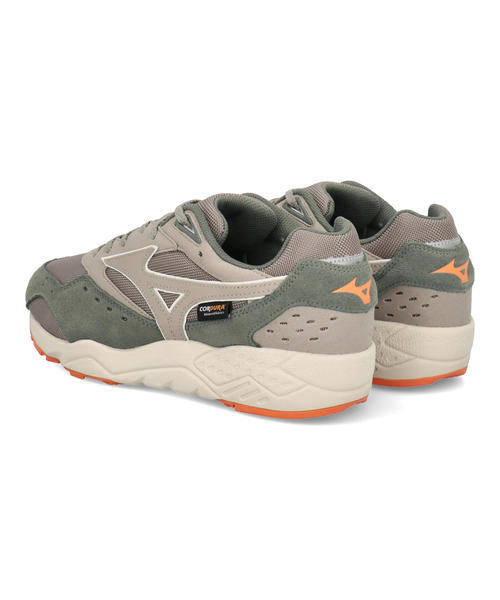 mizuno ミズノ CONTENDER CORDURA 軽量 メンズスニーカー コンテンダーコーデュラ D1GA2510 01 ダークグリーン カーキ オレンジ