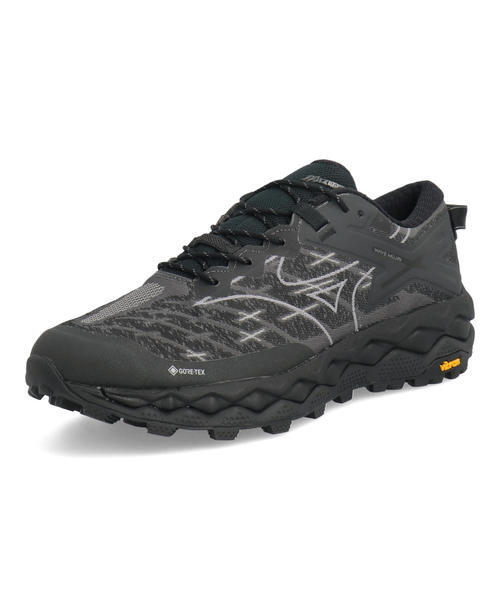 mizuno ミズノ WAVE MUJIN LS GTX【防水透湿】メンズスニーカー GORE-TEX(ウエーブムジンLSゴアテックス) D1GA2501 02 ブラック