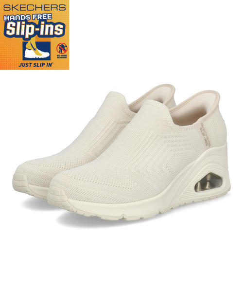 極美品⭐︎ SKECHERS SLIP-INS ウノウェッジキッキングニット スケッチャーズ スリップインズ：ウノ ウェッジ - キッキング