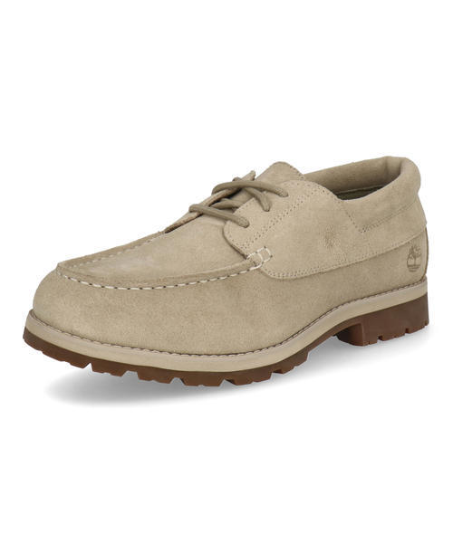 Timberland ティンバーランド BRITTON SQUARE LACE UP SHOE メンズシューズ モカシン(ブリットンスクエアレースアップ) A6CBJ END ライトブラウン