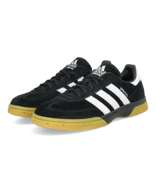 adidas アディダス HB SPEZIAL メンズスニーカー ロープロシューズ(ハンドボールスペツィアル) M18209 コアブラック/コアホワイト/コアブラック