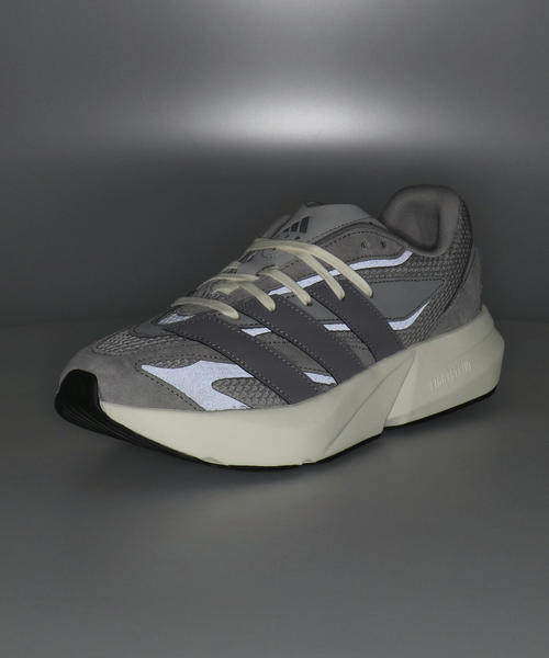 adidas アディダス LIGHTBLAZE U【軽量】メンズスニーカー(ライトブレイズU) IH8607 グレーツー/グレースリー/アイアンメタリック