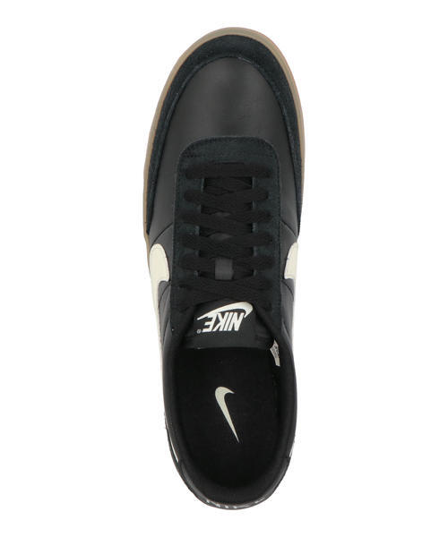 NIKE ナイキ KILLSHOT 2 LEATHER メンズスニーカー ロープロファイルシューズ(ナイキキルショット2レザー) 432997-070 ブラック/セイル/ガムイエロー_4