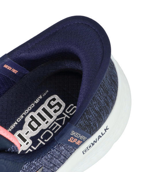 SKECHERS スケッチャーズ SLIP-INS スリップインズ GO WALK FLEX-KAYLEE【軽量】レディーススニーカー(ゴーウォークフレックス) 124842 NVPK ネイビー/ピンク