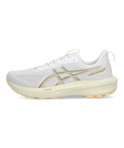 ASICS アシックス GT-1000 14【軽量】メンズスニーカー ランニングシューズ 1011C077 100 ホワイト/レモングラス