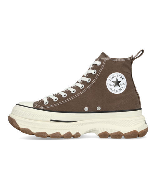 converse コンバース ALL STAR R TREKWAVE Z HI メンズスニーカー ハイカット 厚底 ジッパー(オールスターRトレックウエーブZHI) 31314191 チョコレートブラウン_2