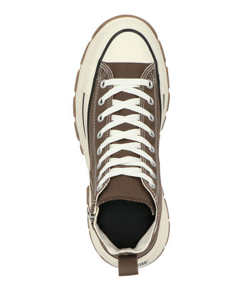 converse コンバース ALL STAR R TREKWAVE Z HI メンズスニーカー ハイカット 厚底 ジッパー(オールスターRトレックウエーブZHI) 31314191 チョコレートブラウン_4