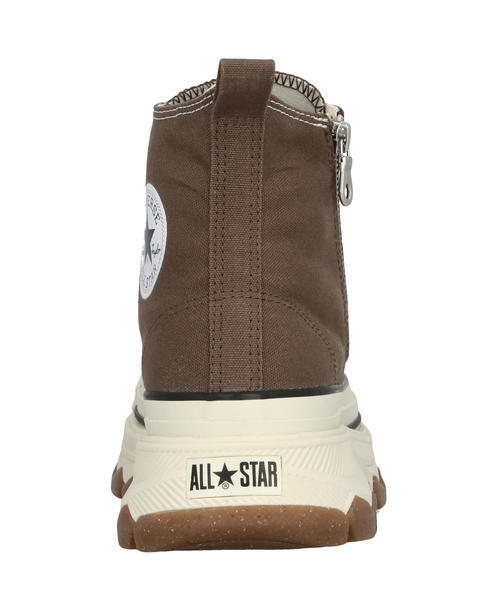 converse コンバース ALL STAR R TREKWAVE Z HI メンズスニーカー ハイカット 厚底 ジッパー(オールスターRトレックウエーブZHI) 31314191 チョコレートブラウン_7