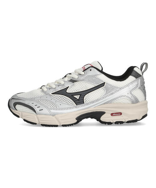 mizuno ミズノ MXR【ワイド/幅広3E】レディーススニーカー(エムエックスアール) D1GA2451 01 ホワイト/ブラック/シルバー_2