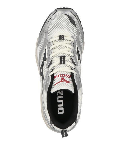 mizuno ミズノ MXR【ワイド/幅広3E】レディーススニーカー(エムエックスアール) D1GA2451 01 ホワイト/ブラック/シルバー_4