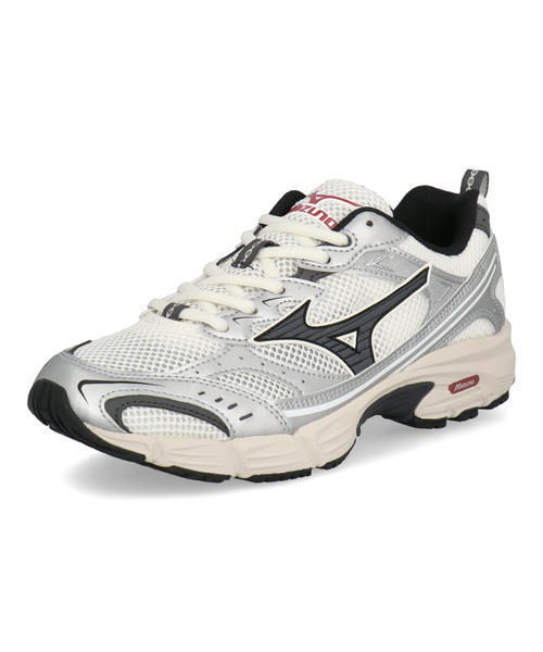 mizuno ミズノ MXR【ワイド/幅広3E】レディーススニーカー(エムエックスアール) D1GA2451 01 ホワイト/ブラック/シルバー_8