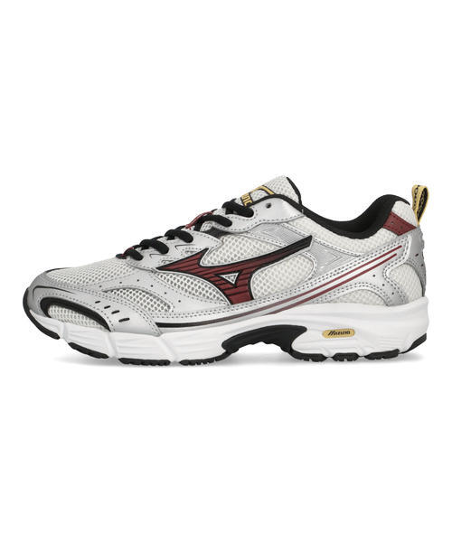mizuno ミズノ MXR【ワイド/幅広3E】レディーススニーカー(エムエックスアール) D1GA2451 12 ホワイト/レッド/ブラック_2