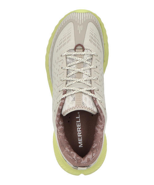 MERRELL メレル AGILITY PEAK 5 レディーススニーカー アウトドアシューズ トレイルランニング(アジリティーピーク5) J068172 シルバー/ポメロ_4