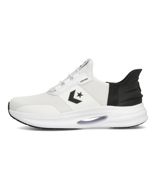 converse コンバース CAVESTAR SLIT SLIDE レディーススニーカー スリッポン(ケイブスタースリットスライド) 33600042 [HF] ホワイト/ブラック【レディース】