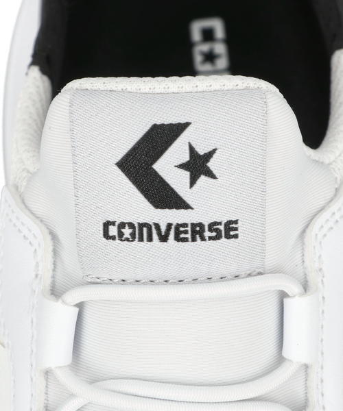 converse コンバース CAVESTAR SLIT SLIDE レディーススニーカー スリッポン(ケイブスタースリットスライド) 33600042 [HF] ホワイト/ブラック【レディース】