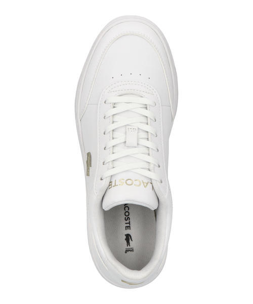 LACOSTE ラコステ COURT PRO 225 3 SFA レディーススニーカー(コートプロ2253SFA) 50SFA0071 216 ホワイト/ゴールド_4