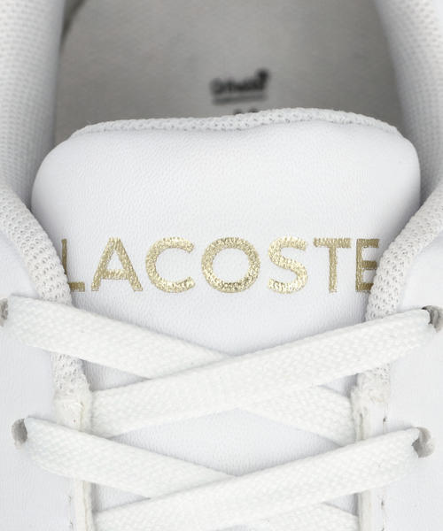 LACOSTE ラコステ COURT PRO 225 3 SFA レディーススニーカー(コートプロ2253SFA) 50SFA0071 216 ホワイト/ゴールド_6