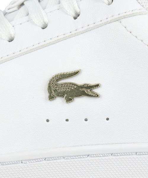 LACOSTE ラコステ COURT PRO 225 3 SFA レディーススニーカー(コートプロ2253SFA) 50SFA0071 216 ホワイト/ゴールド_8