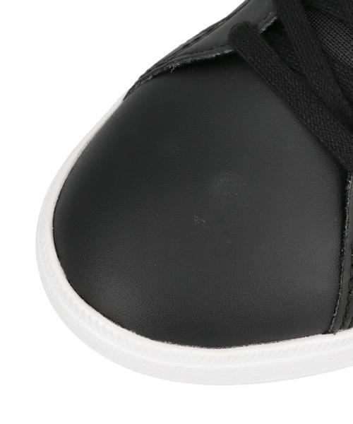 LACOSTE ラコステ LITE BASE 1 224 1 SFA レディースレザースニーカー(ライトベース12241SFA) 48SFA0124 312 ブラック/ホワイト