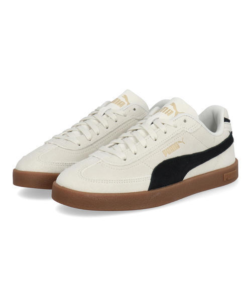 PUMA プーマ PUMA CLUB 2 ERA SUEDE メンズスニーカー レザー(プーマクラブ2エラスエード) 400717 10 ベイパーグレー/プーマブラック/ガム