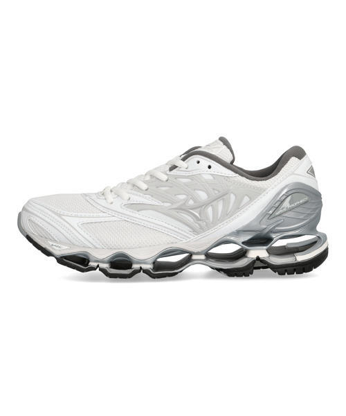 mizuno ミズノ WAVE PROPHECY LS レディーススニーカー(ウエーブプロフェシーエルエス) D1GA3337 02 ホワイト/シルバー【レディース】_2