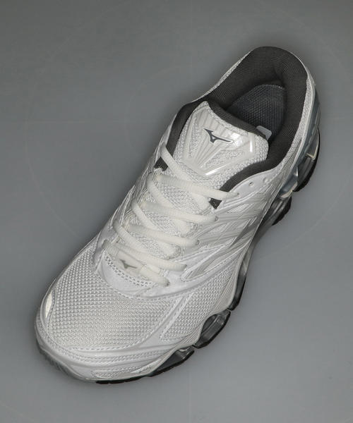 mizuno ミズノ WAVE PROPHECY LS レディーススニーカー(ウエーブプロフェシーエルエス) D1GA3337 02 ホワイト/シルバー【レディース】_8