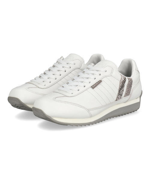 PATRICK パトリック MARATHON-MI【本革】レディーススニーカー レザースニーカー(マラソン・ミ) 507500 WHT ホワイト