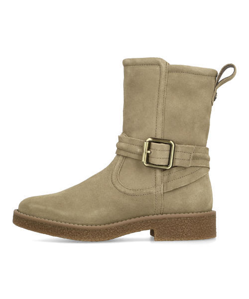 Clarks クラークス NELLA MID レディースブーツ エンジニア ミドルブーツ(ネラミッド) 26182890 ダークサンドスエード_2