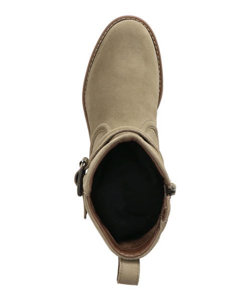 Clarks クラークス NELLA MID レディースブーツ エンジニア ミドルブーツ(ネラミッド) 26182890 ダークサンドスエード_4