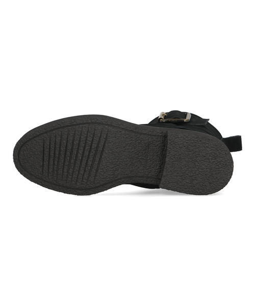 Clarks クラークス NELLA MID レディースブーツ エンジニア ミドルブーツ(ネラミッド) 26182891 ブラックスエード_3