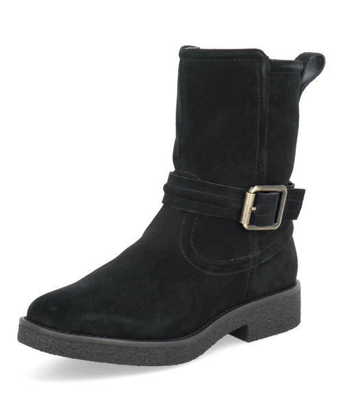 Clarks クラークス NELLA MID レディースブーツ エンジニア ミドルブーツ(ネラミッド) 26182891 ブラックスエード_9